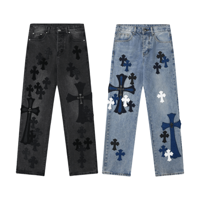 CHROME-HEARTS NEW Pants 8120