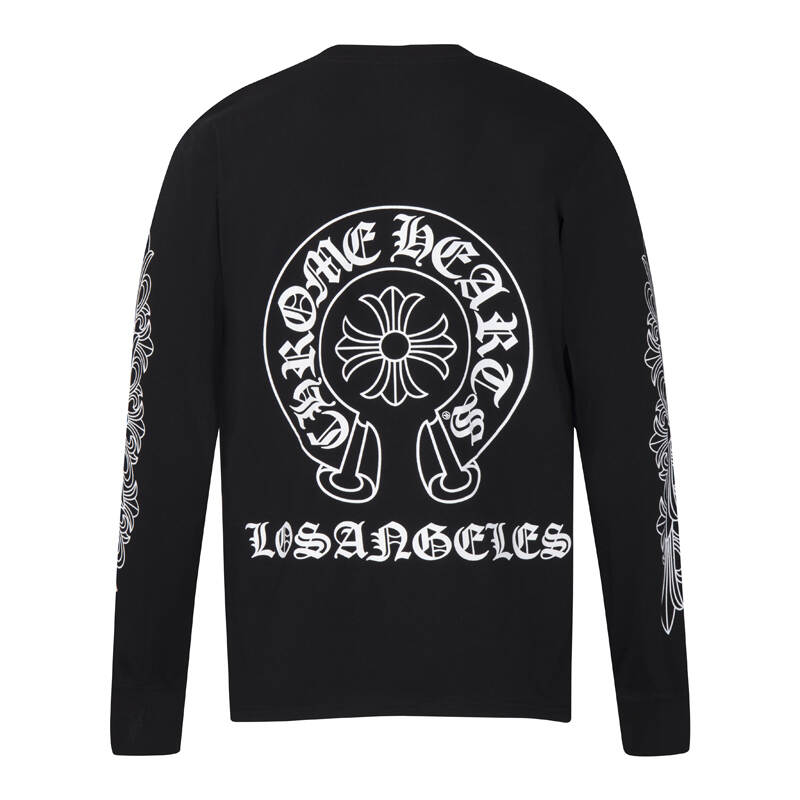 CHROME-HEARTS Men's Long-Sleeve T-shirt Sweatshirt K8008