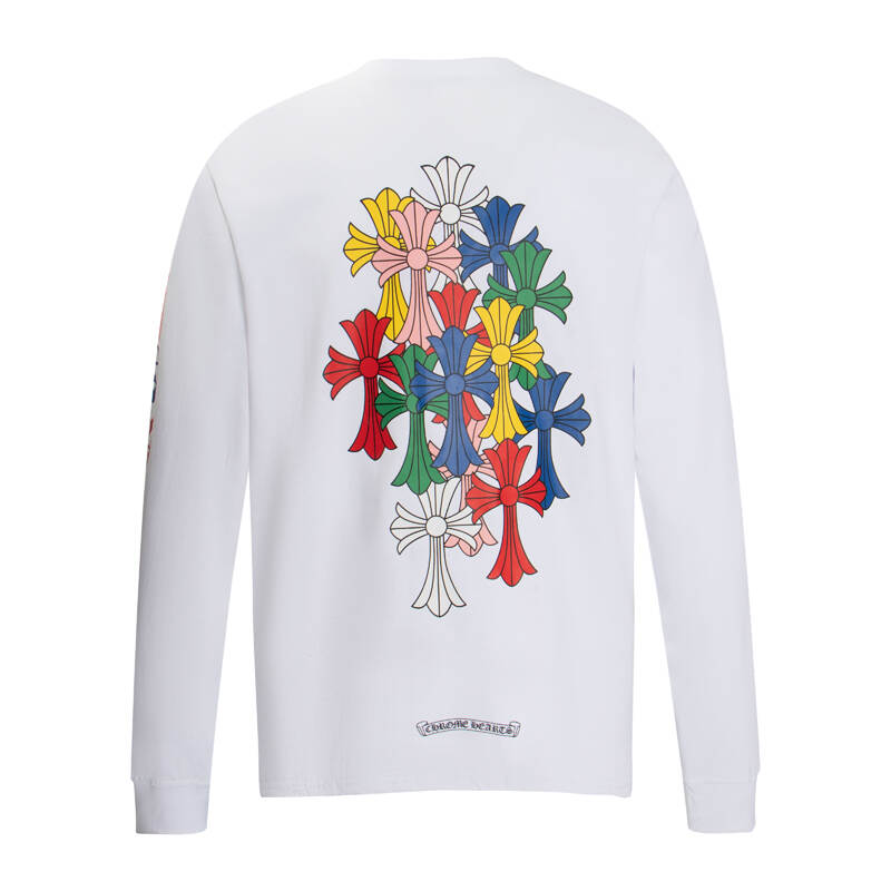 CHROME-HEARTS Men's Long-Sleeve T-shirt Sweatshirt K8003