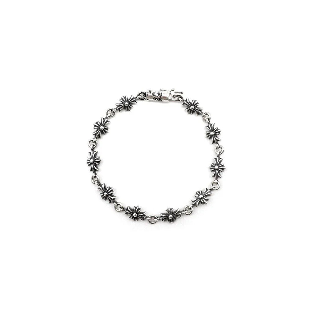 Chrome-Hearts Silver Tiny E Bracelet
