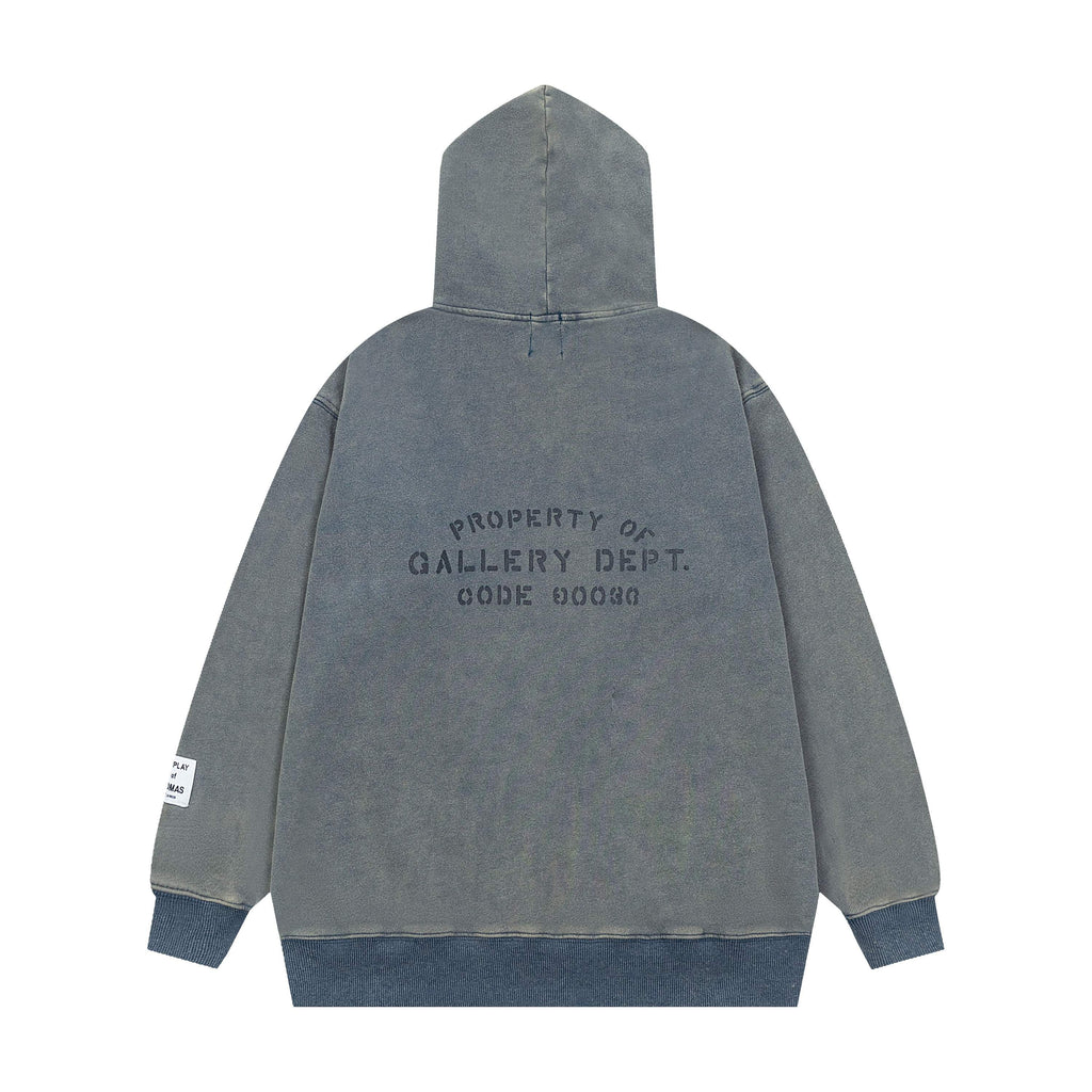 GALLERY DEPT New Hooded Sweatshirt G393